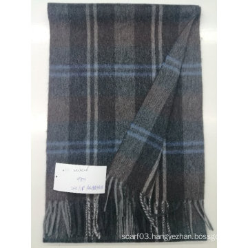 Winter hot cashmere solid color feel men wool scarf